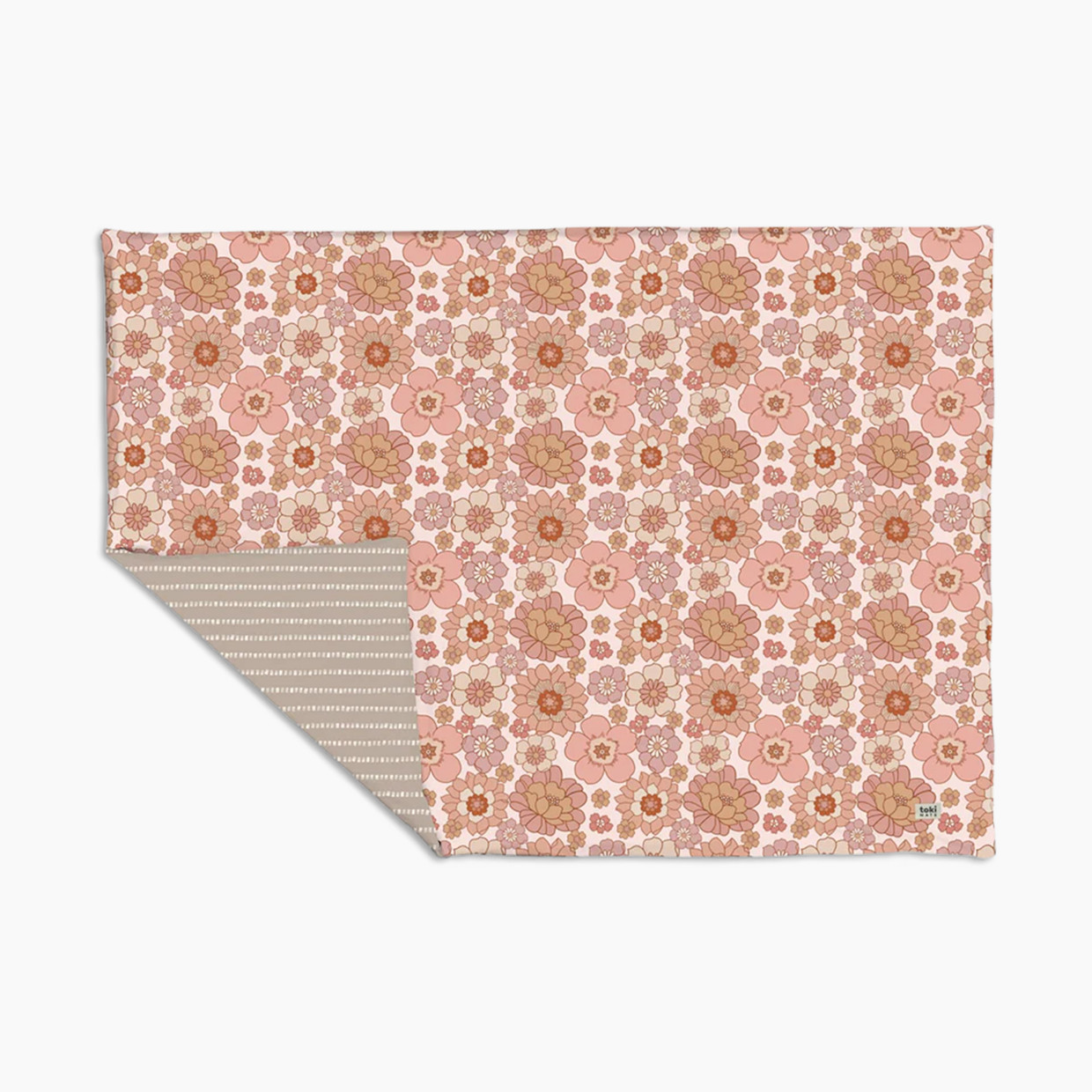 Toki Kids Epic Organic Cotton Play Mat - Blooms.