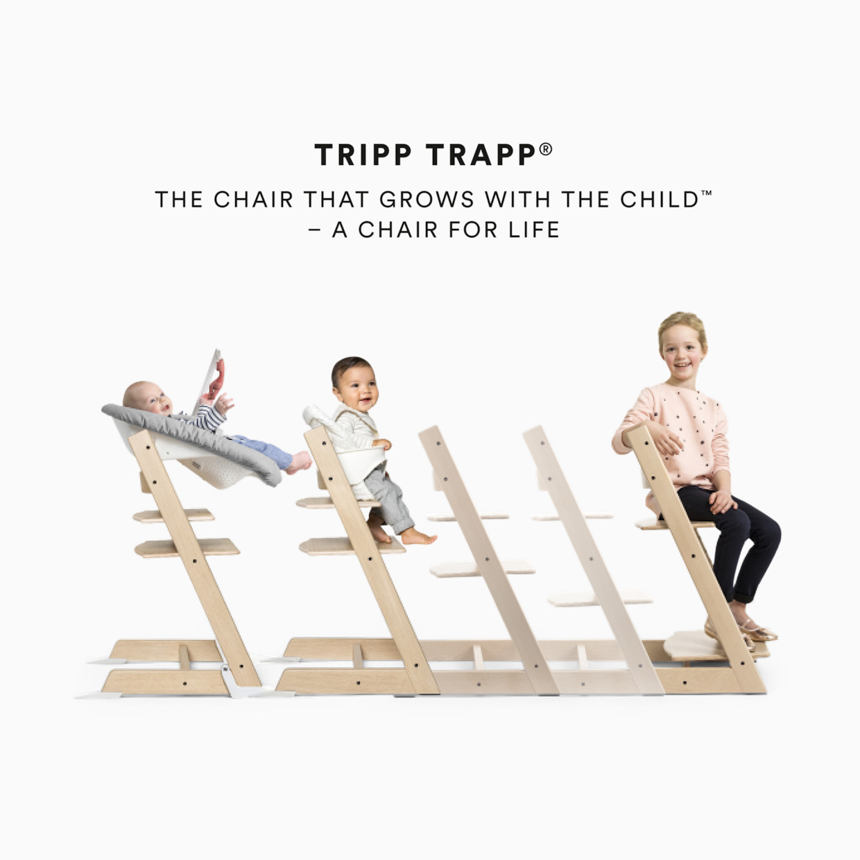 Stokke Tripp Trapp High Chair² - Whitewash.