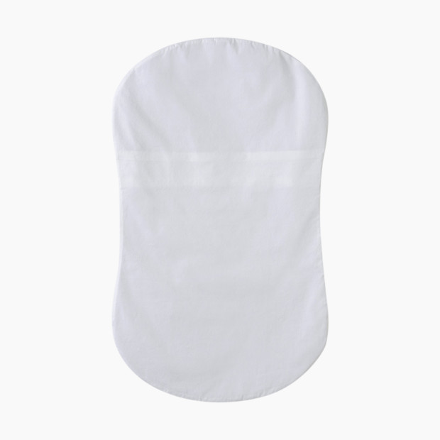 Halo Bassinest Fitted Sheet - White.