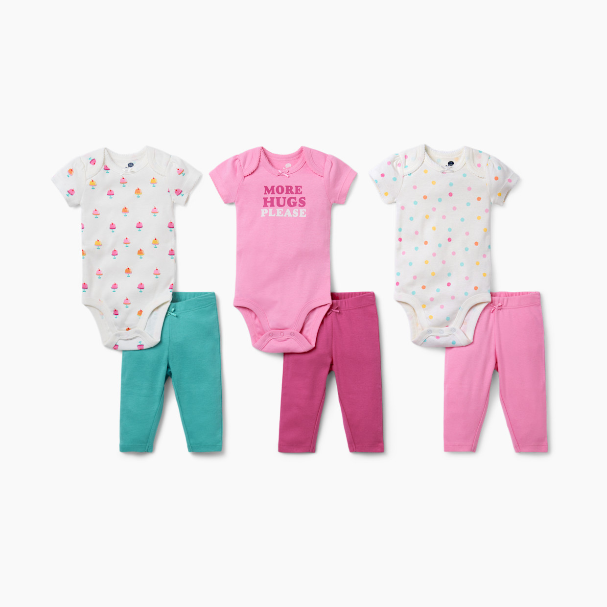 Small Story 6 Piece Set - Sweet Treats, 3-6 M.