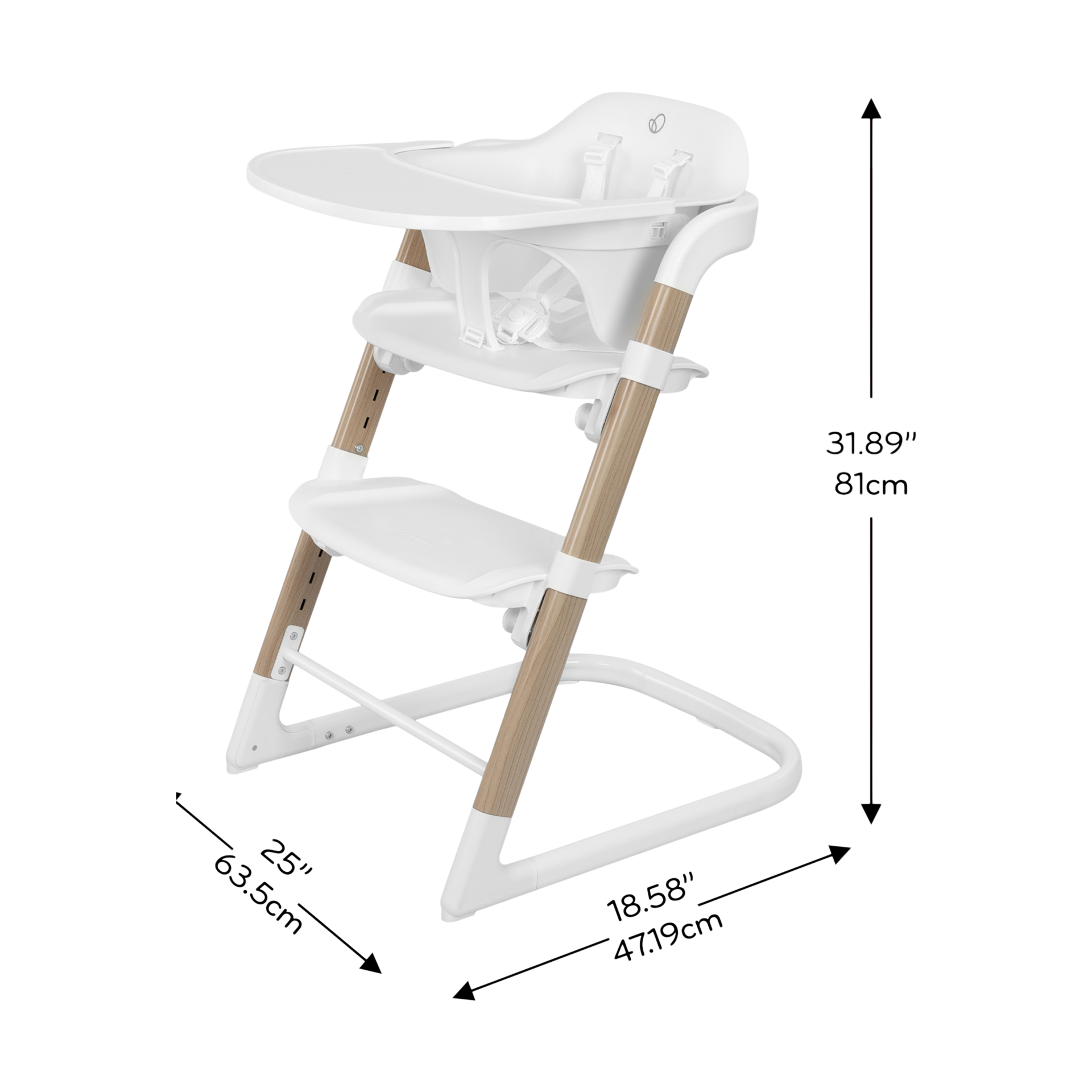 Evenflo RightSeat Multistage High Chair.