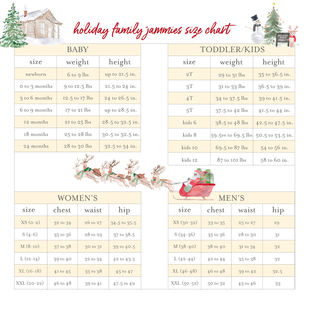 Burt's Bees Baby Mens Winter Cabin Matching Family Pajama Set - X Small.