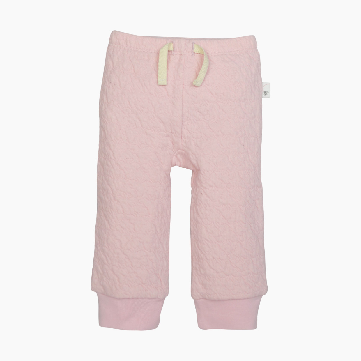 Burt's Bees Baby Organic Quilted Bee Pant - Blossom, 6-9 Months.