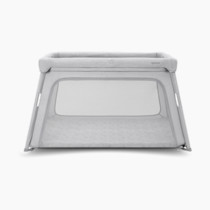 Newton Baby Travel Crib & Play Yard – Breathe-Thru Mattress for Safe Sleep, Portable & Easy Disassembly, Completely Washable, 2X Larger Surface Area, Non-Toxic, Largest-in-Class with Travel Bag, Grey