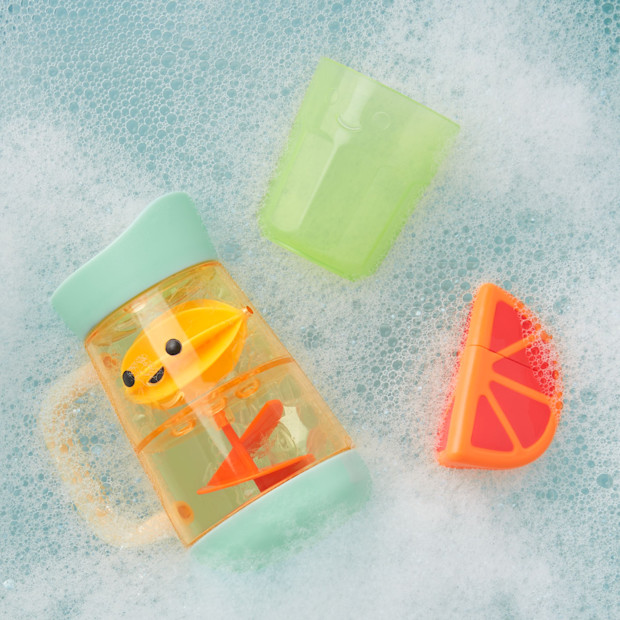Skip Hop Tub-to-Table Cafe Swirl & Splash Lemonade Bath Toy Set.