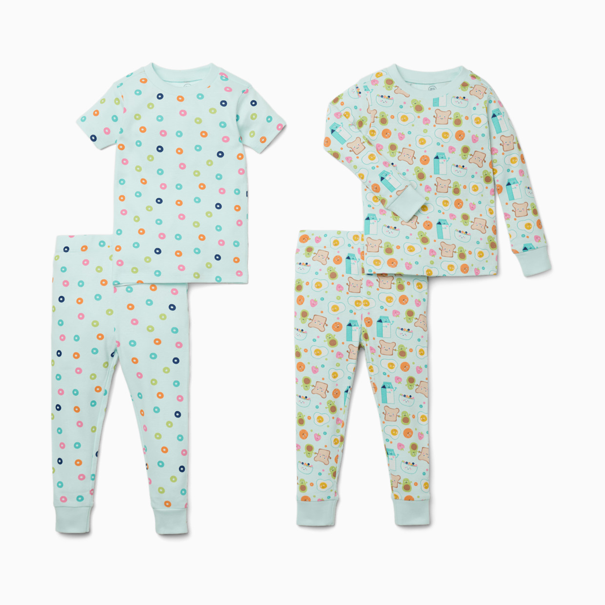 Small Story Pajamas Set 2 Pack - Happy Breakfast, 3 T.