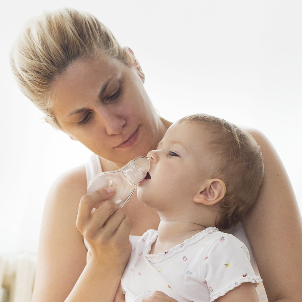 Haakaa Easy-Squeezy Silicone Bulb Syringe - 2 Tips.