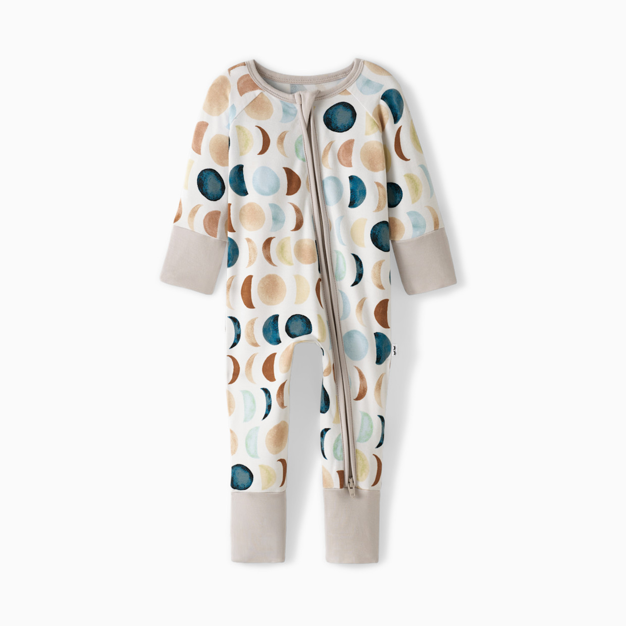 Little Sleepies Zippy - Moon Phases, 3-6 M.