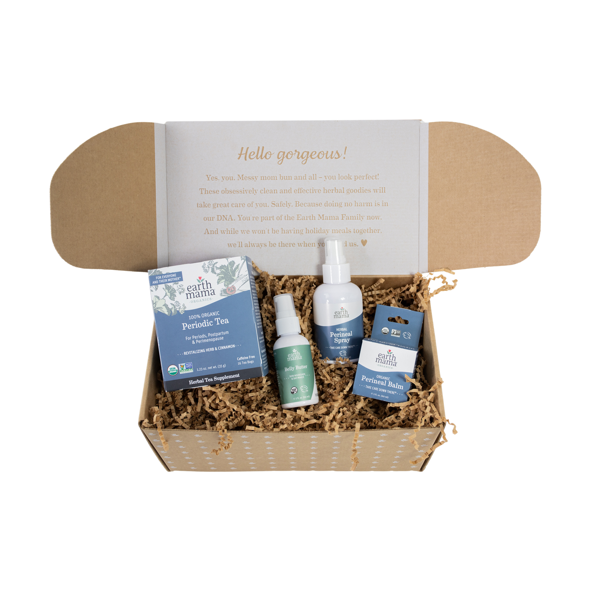 Earth Mama Postpartum Recovery Gift Box.