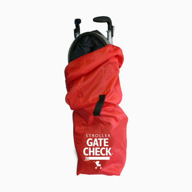 JL Childress Gate Check Bag for Umbrella Strollers - Red.