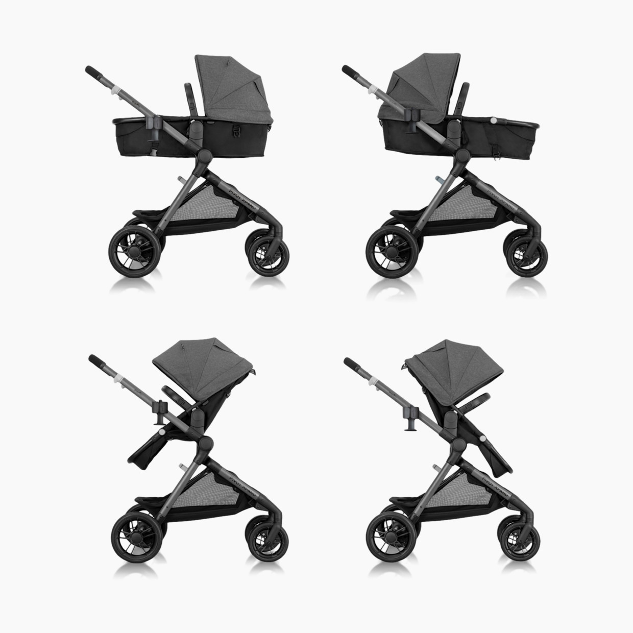 Evenflo Pivot Xpand Modular Stroller - Sabino Gray.