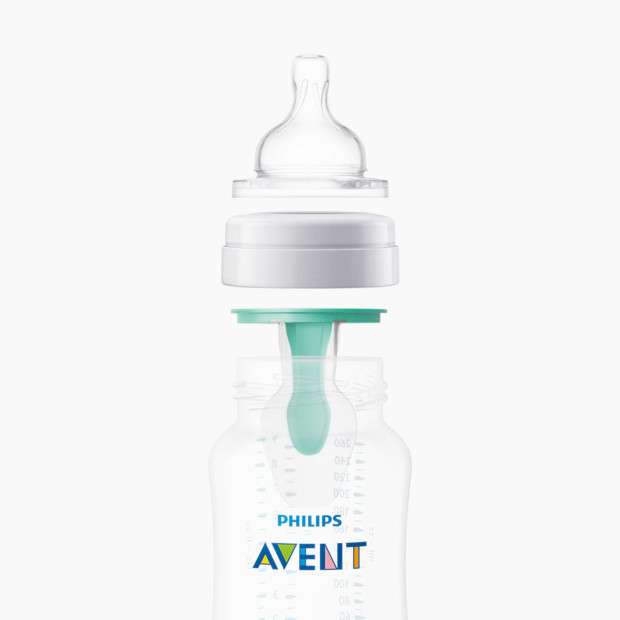 Philips Avent Anti-colic Bottle with AirFree Vent - Clear, 9 Oz, 3.