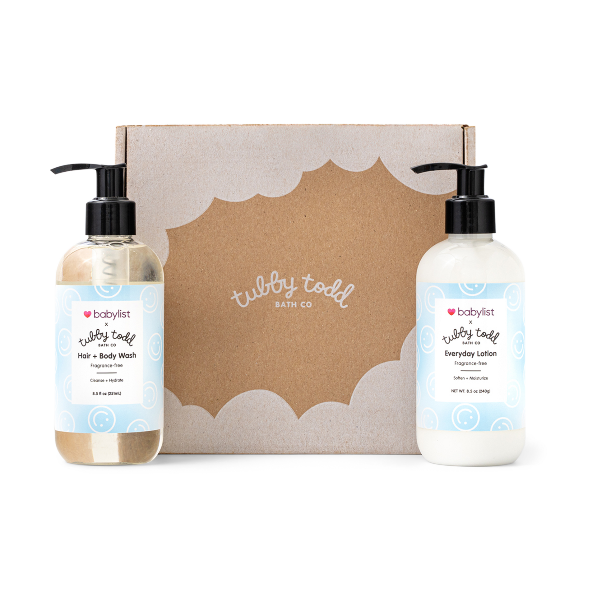 Baby Bundle Tubby Todd Cream Tubby Todd Baby Wash Tubby Todd