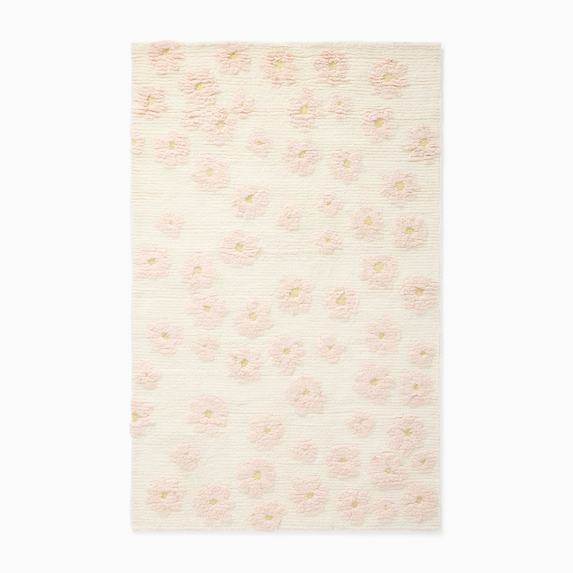 West Elm Daisy Meadow Shag Rug.