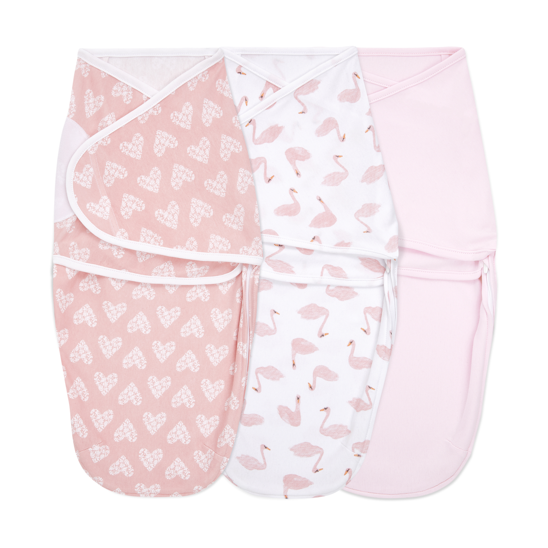 Aden + Anais Essentials Cotton Wrap Swaddles (3 Pack) Briar Rose, 03