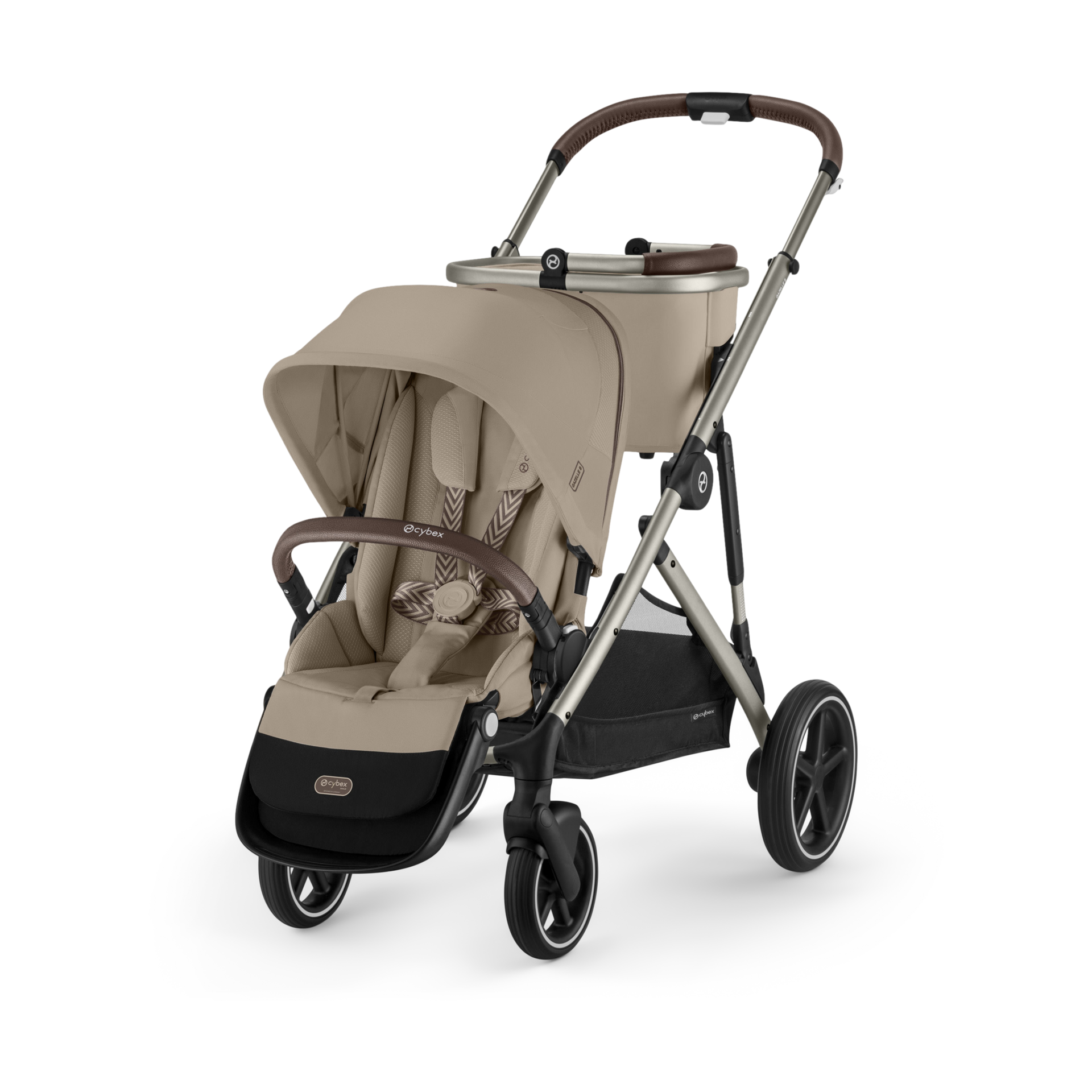 Thumbnail of Almond Beige Seat/Taupe Frame