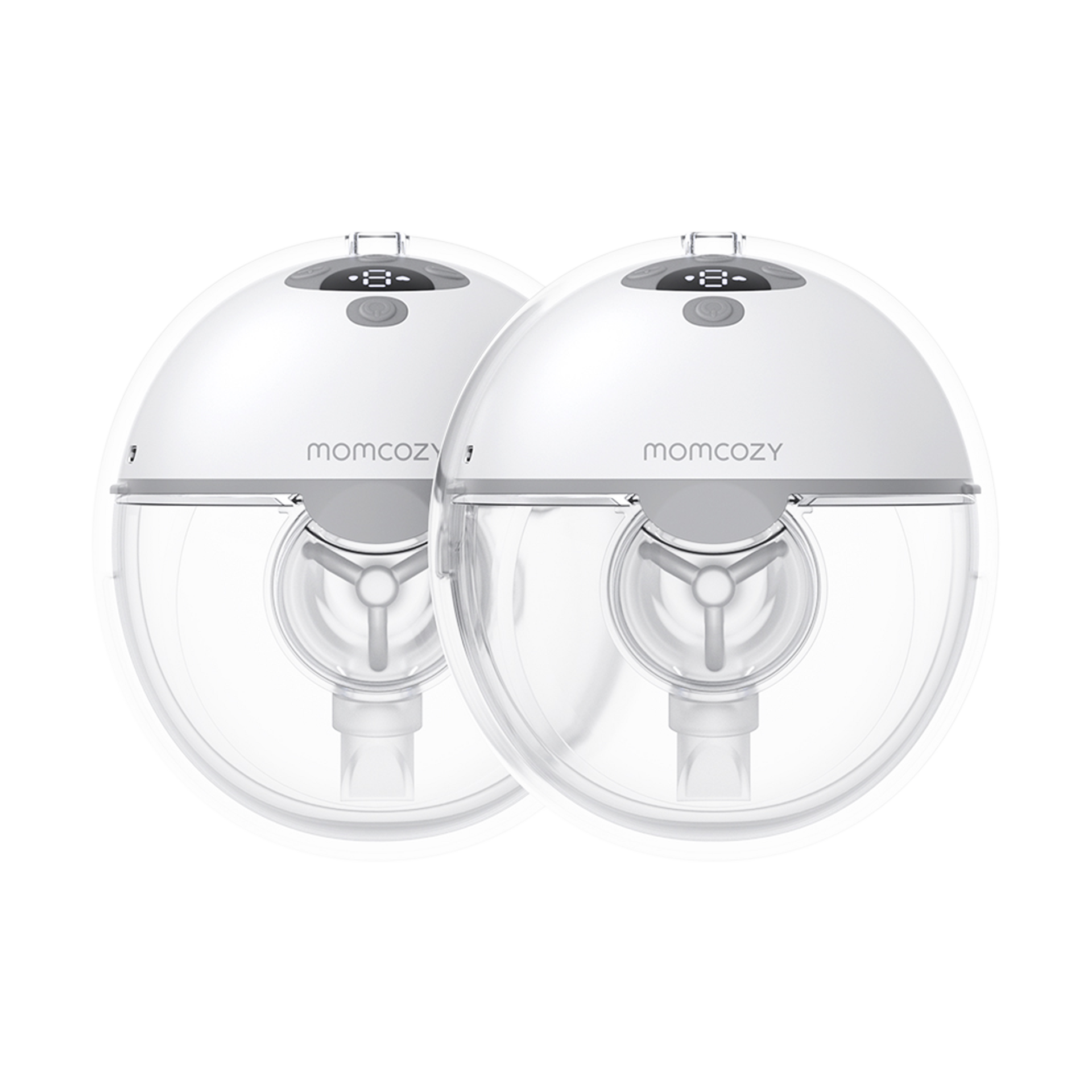 Momcozy - Double M5 Wearable Electric Breast Pump - Gray