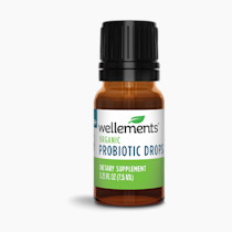 Wellements Organic Baby Probiotic Drops (0.25 Fl Oz) - Digestive & Immune Support for Infants - Toddler Probiotic Helps with Newborn+ Gut Health, Gas, Constipation & Colic Support - Preservative Free