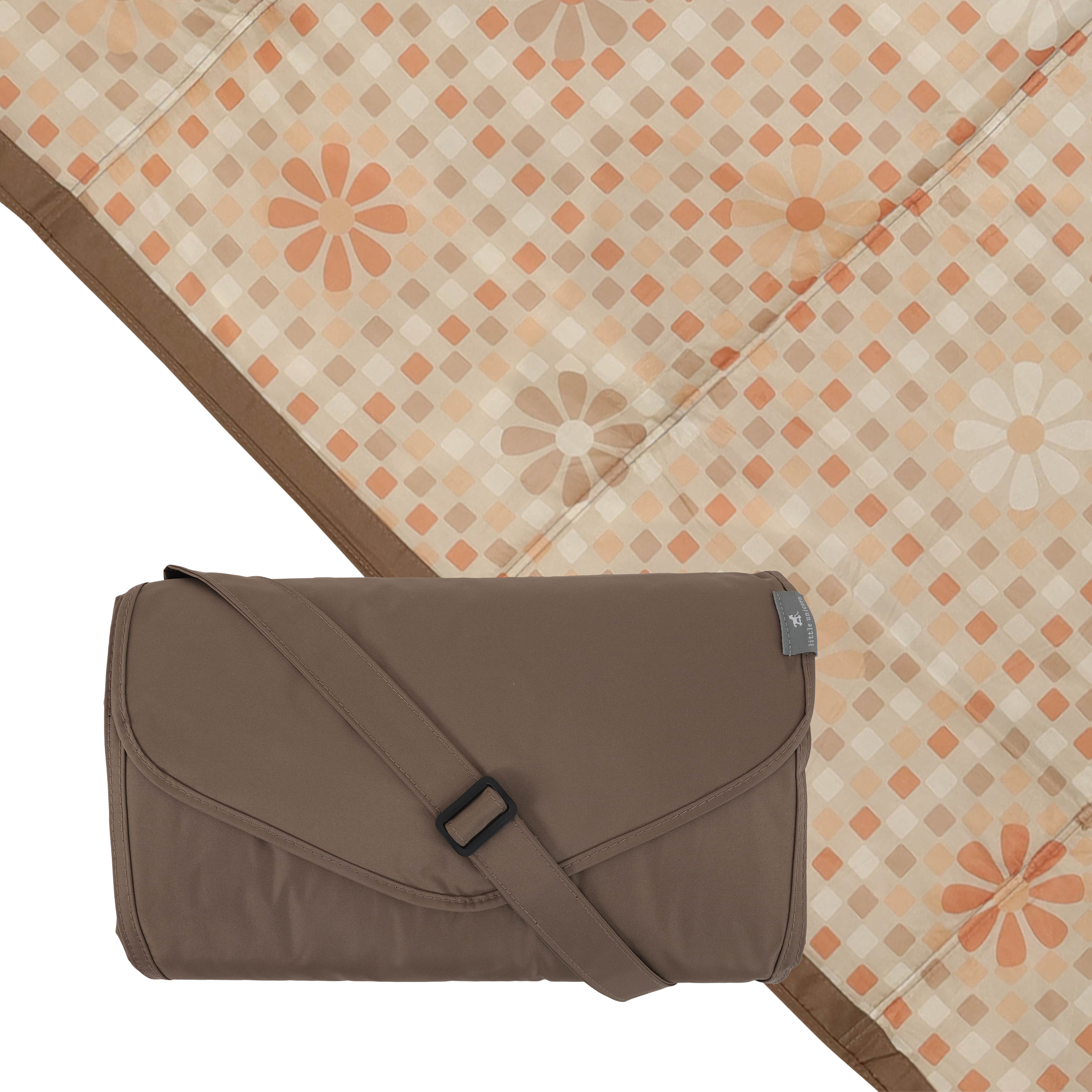 Little Unicorn Outdoor Blanket - Mod Daisy, 5 X 7 Ft.