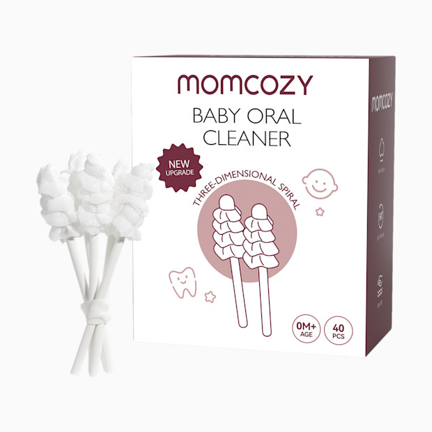 Momcozy Baby Tongue Cleaner Gauze.