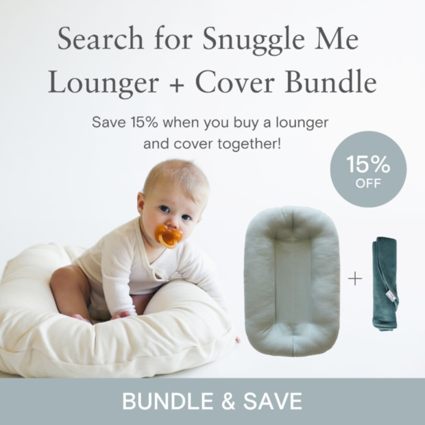 Snuggle Me Organic Organic Infant Lounger - Birch.