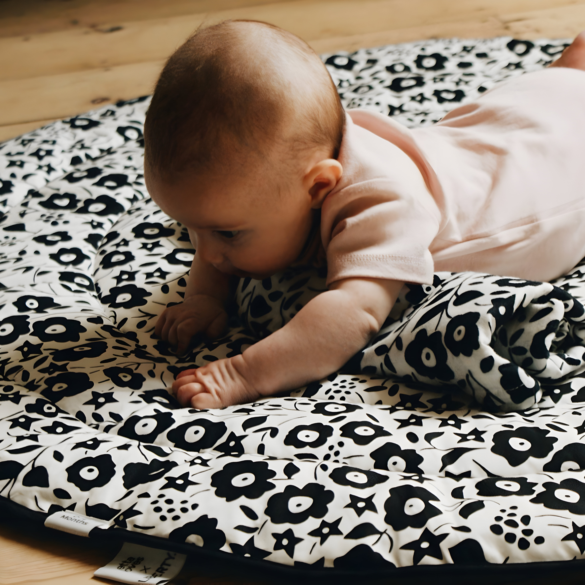 Etta Loves Etta Loves x Liberty Reversible Sensory Playmat - 0-12 M, 0-12 Months.
