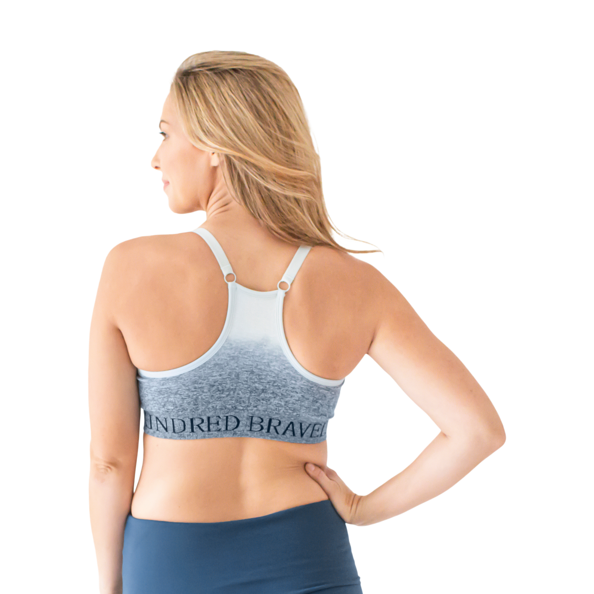 Kindred Bravely Sublime Support Low Impact Nursing & Maternity Sports Bra - Ombre Storm, X-Large Busty.