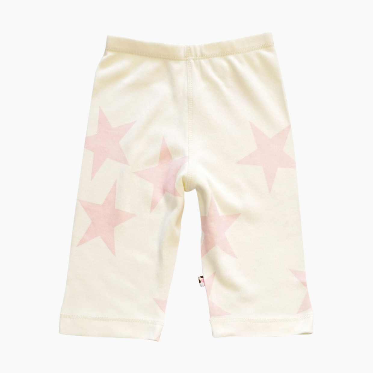 Babysoy Star Pants - Peony, 0-3 Months.