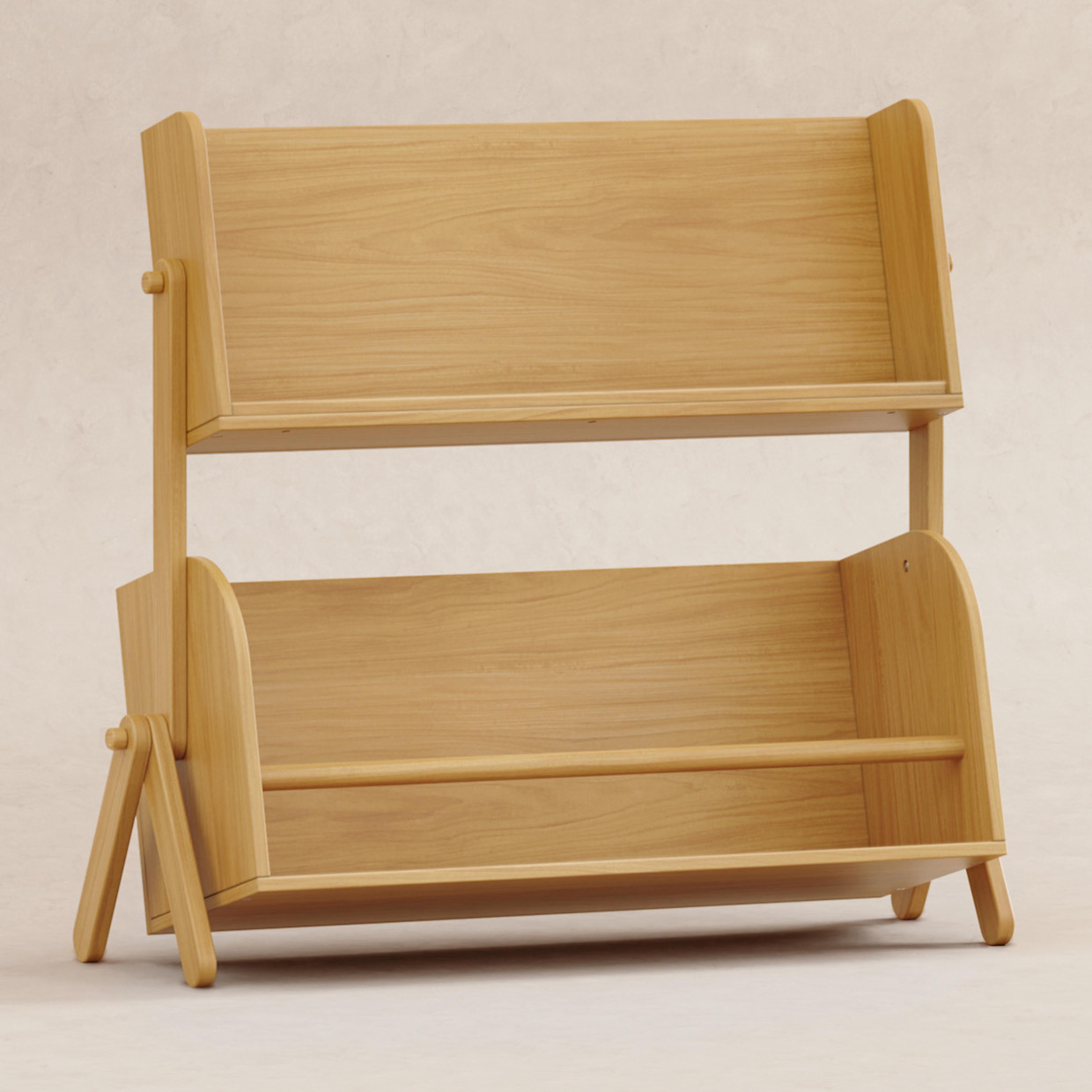 babyletto Tally Storage and Bookshelf - Honey.