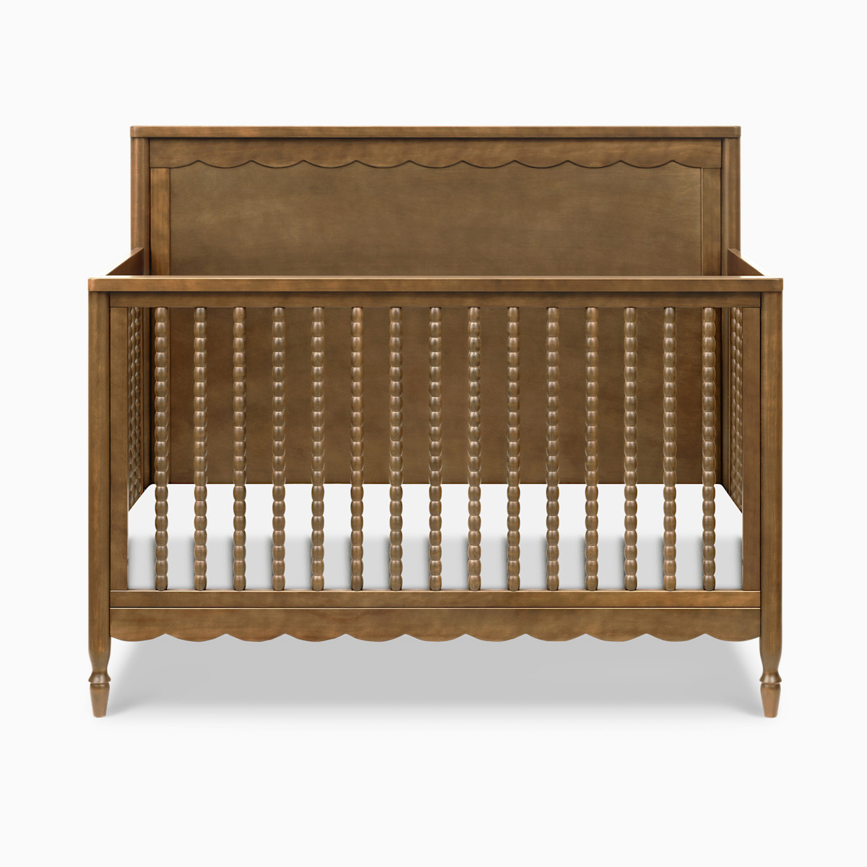 Namesake Ambrosia 4-in-1 Convertible Crib - Natural Walnut.