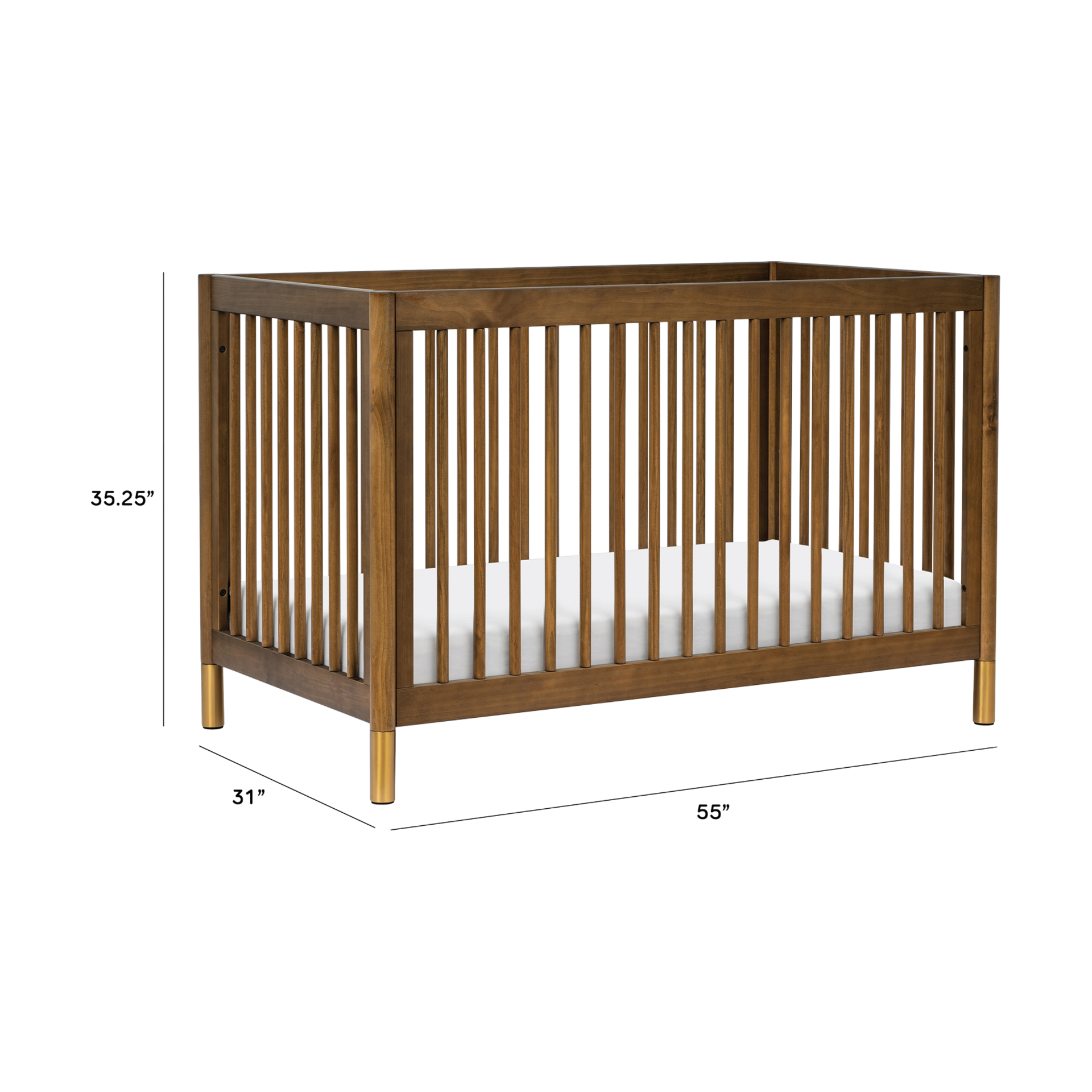 babyletto Gelato 4in1 Convertible Crib with Toddler Bed Conversion