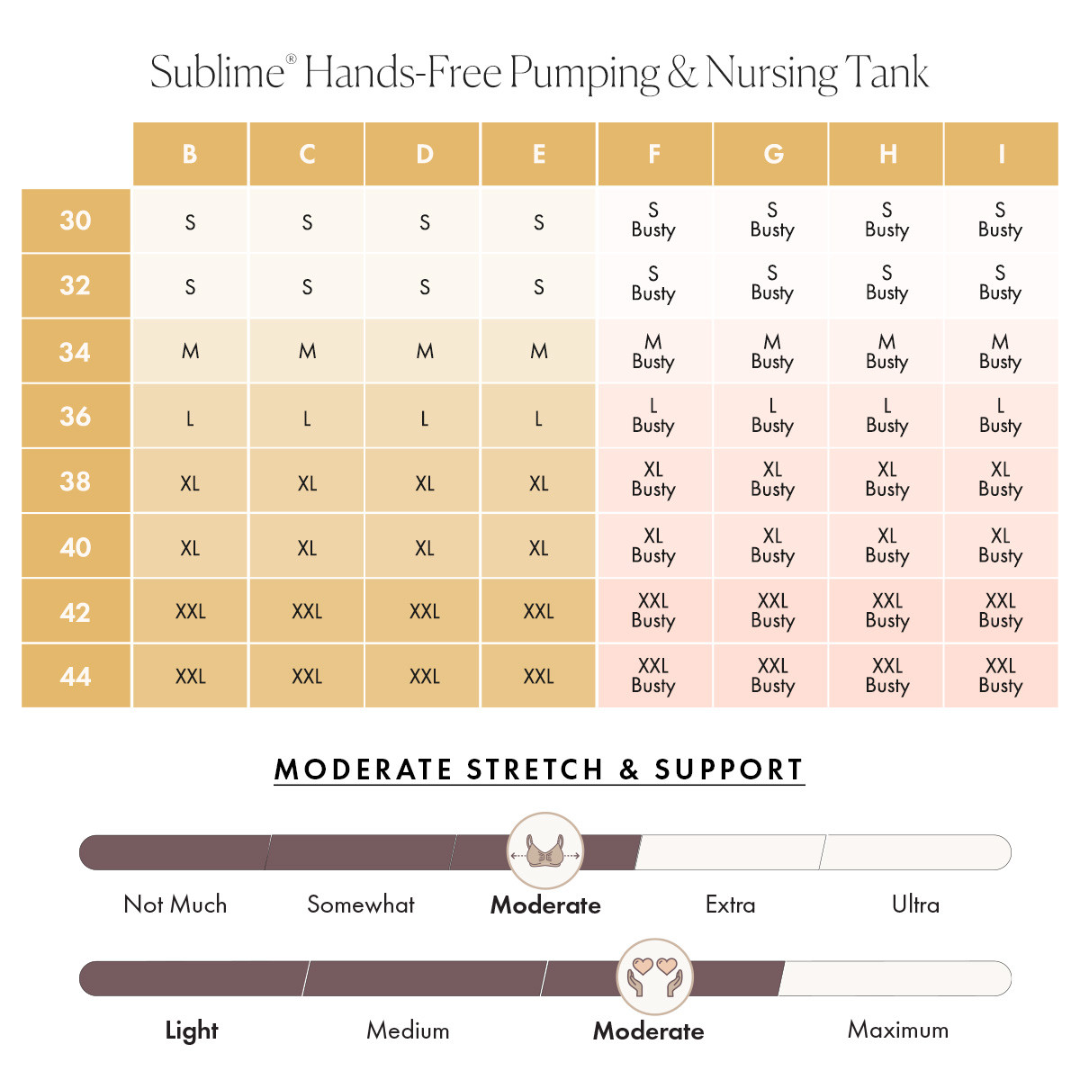 Kindred Bravely Sublime Hands Free Pumping Tank - Black, Large.