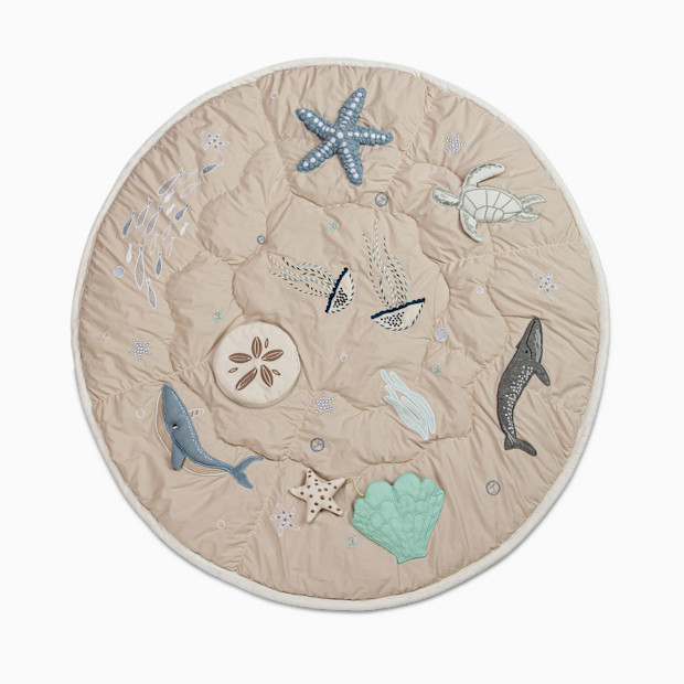 Crane Baby Cotton Quilted Activity Mat.