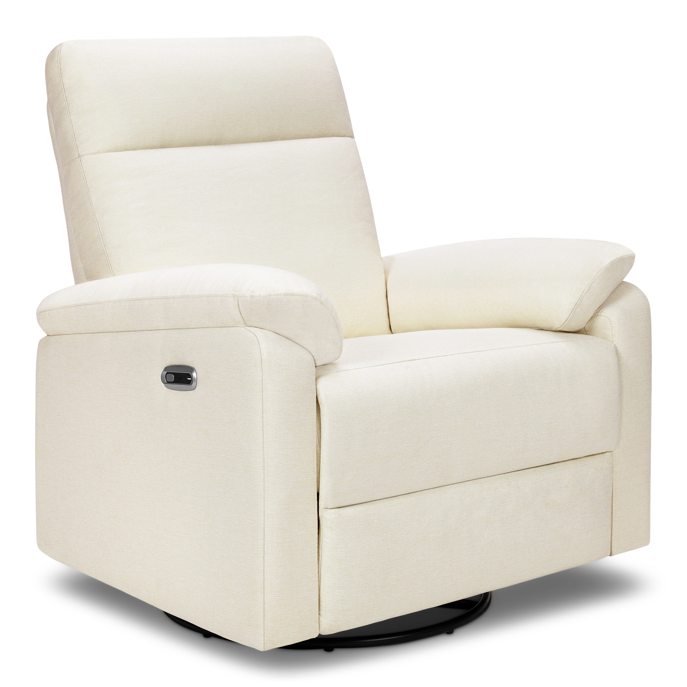 daVinci Suzy Electronic Recliner and Swivel Glider - Vanilla.