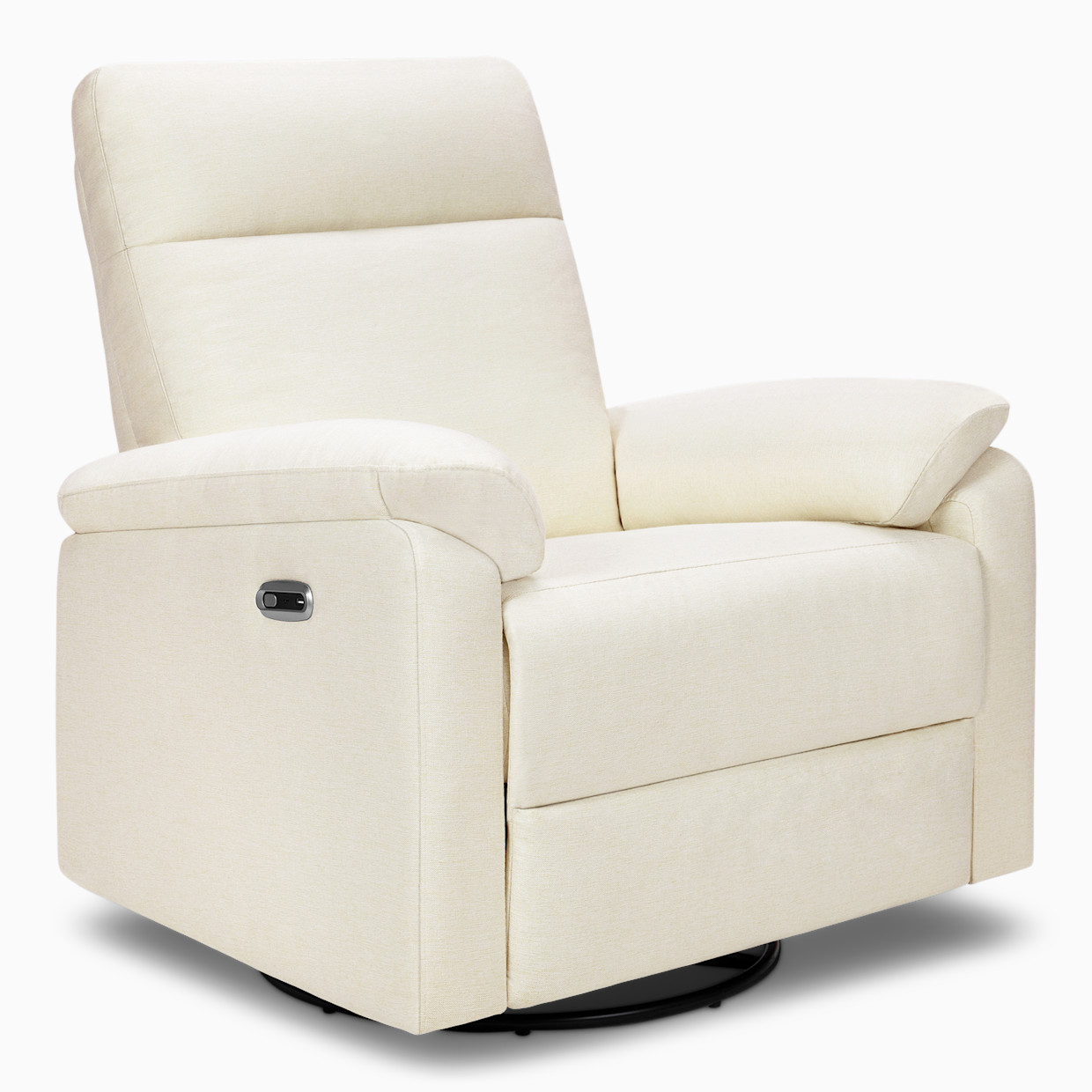 daVinci Suzy Electronic Recliner and Swivel Glider - Vanilla.