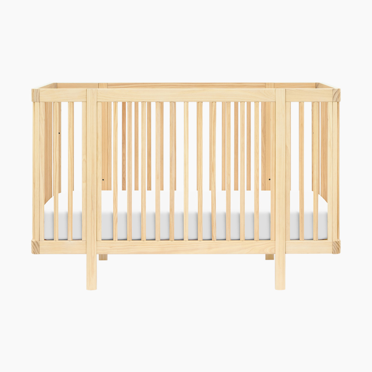 babyletto Pogo 8-in-1 Convertible Crib with All-Stages Conversion Kits - Blonde.