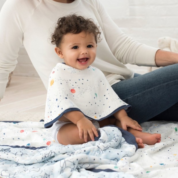 Aden + Anais Silky Soft Dream Blanket - Stargaze.