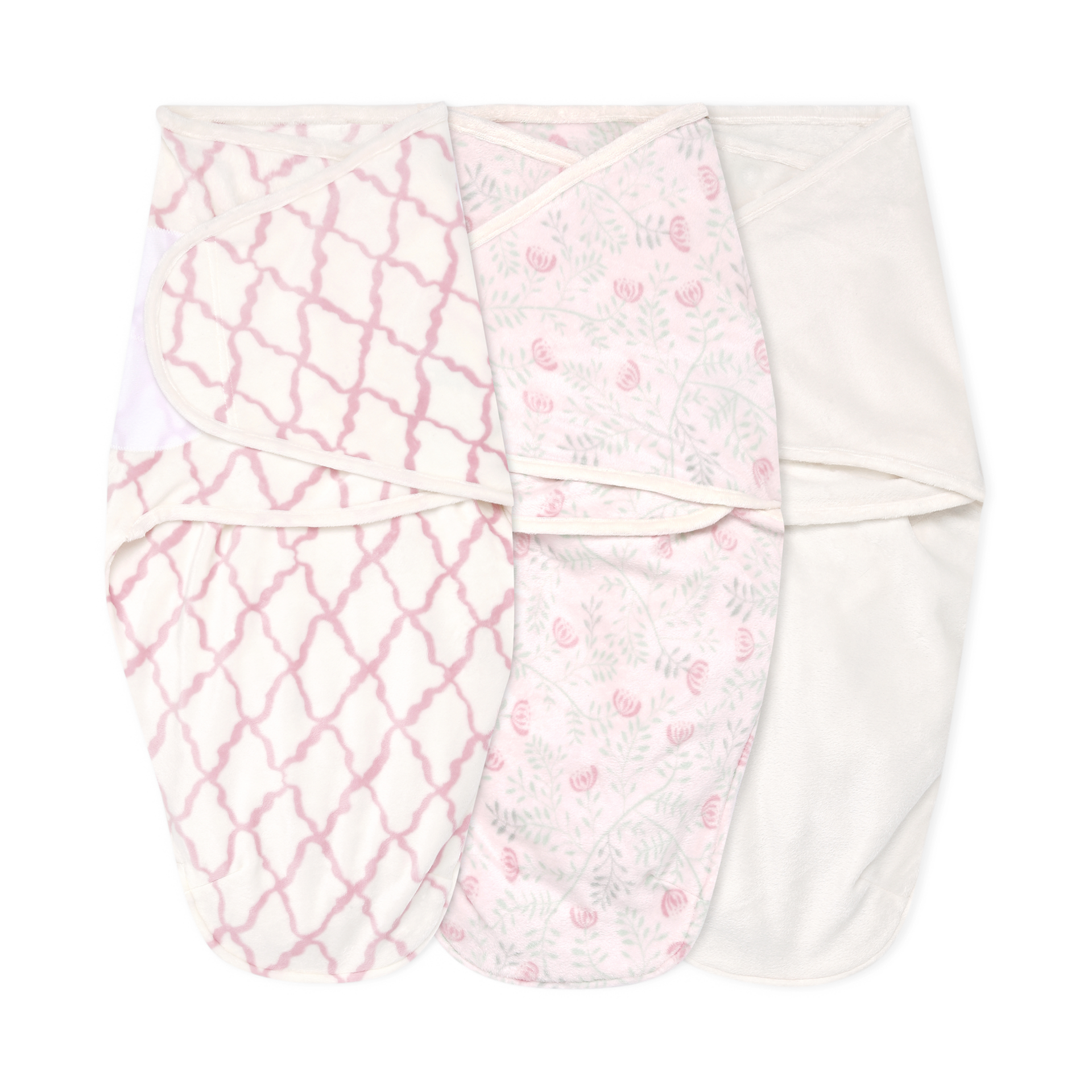 Aden + Anais Essentials Wrap Swaddles Minky (3 Pack) Arts And Crafts, 03 Months Babylist Shop