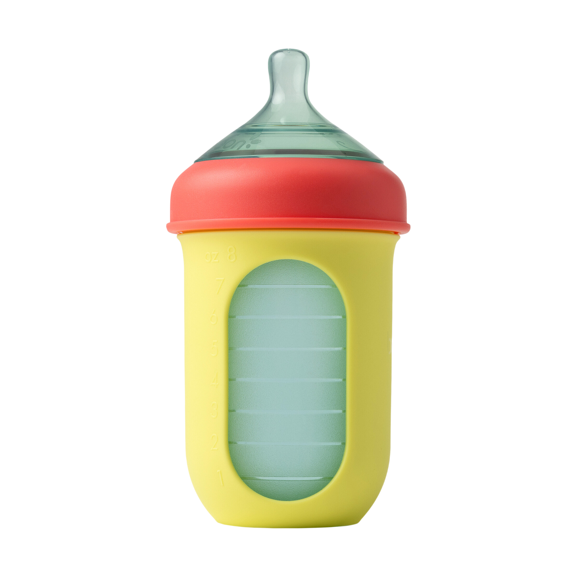 Boon NURSH Silicone Pouch Bottles - Multi-Color, 8 Oz.