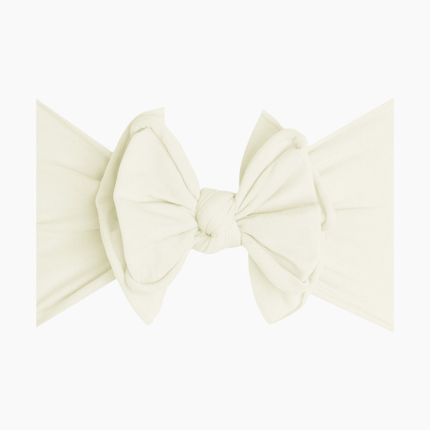 Baby Bling Fab-Bow-Lous Bow - Ivory.