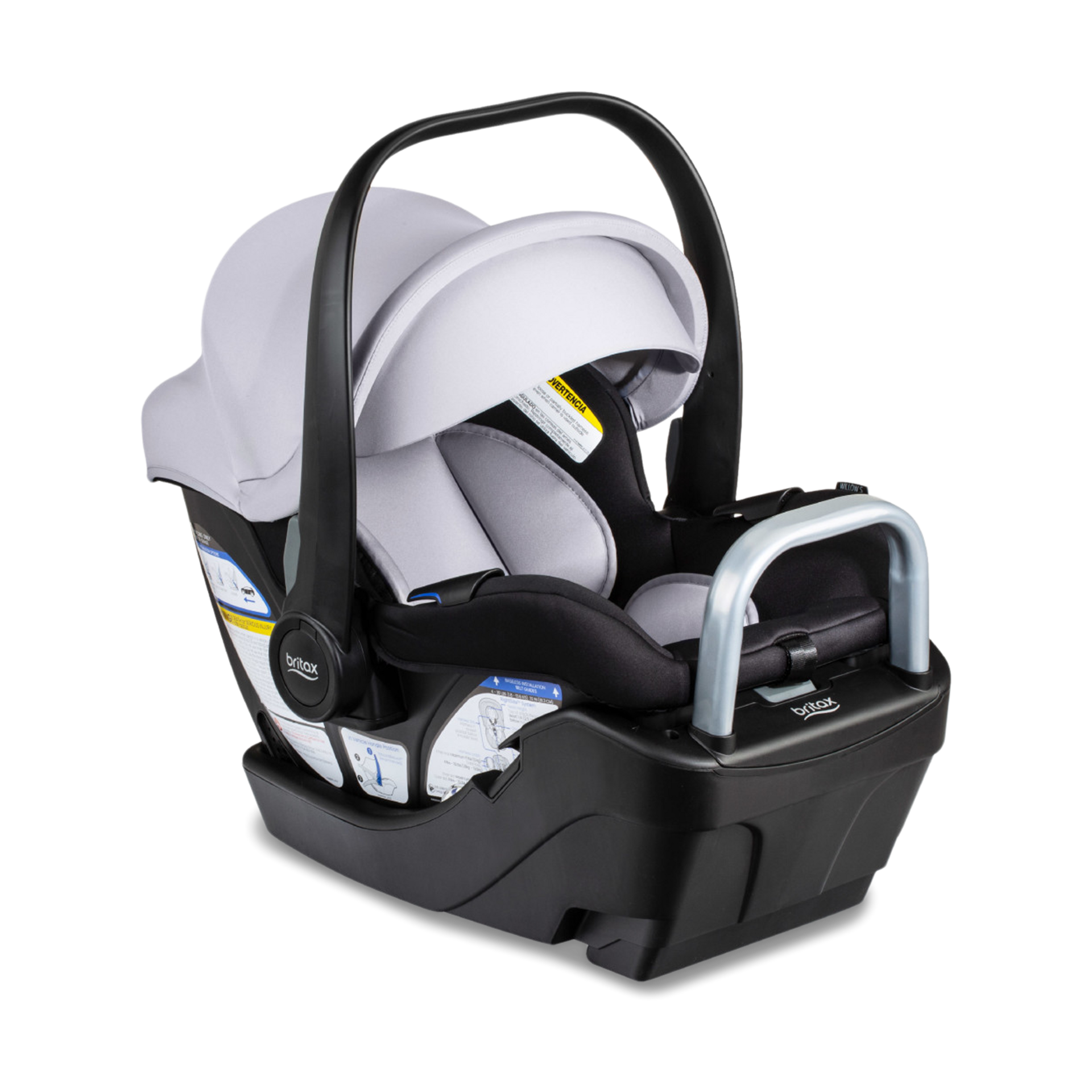 Britax Willow S Infant Car Seat with Alpine Base.