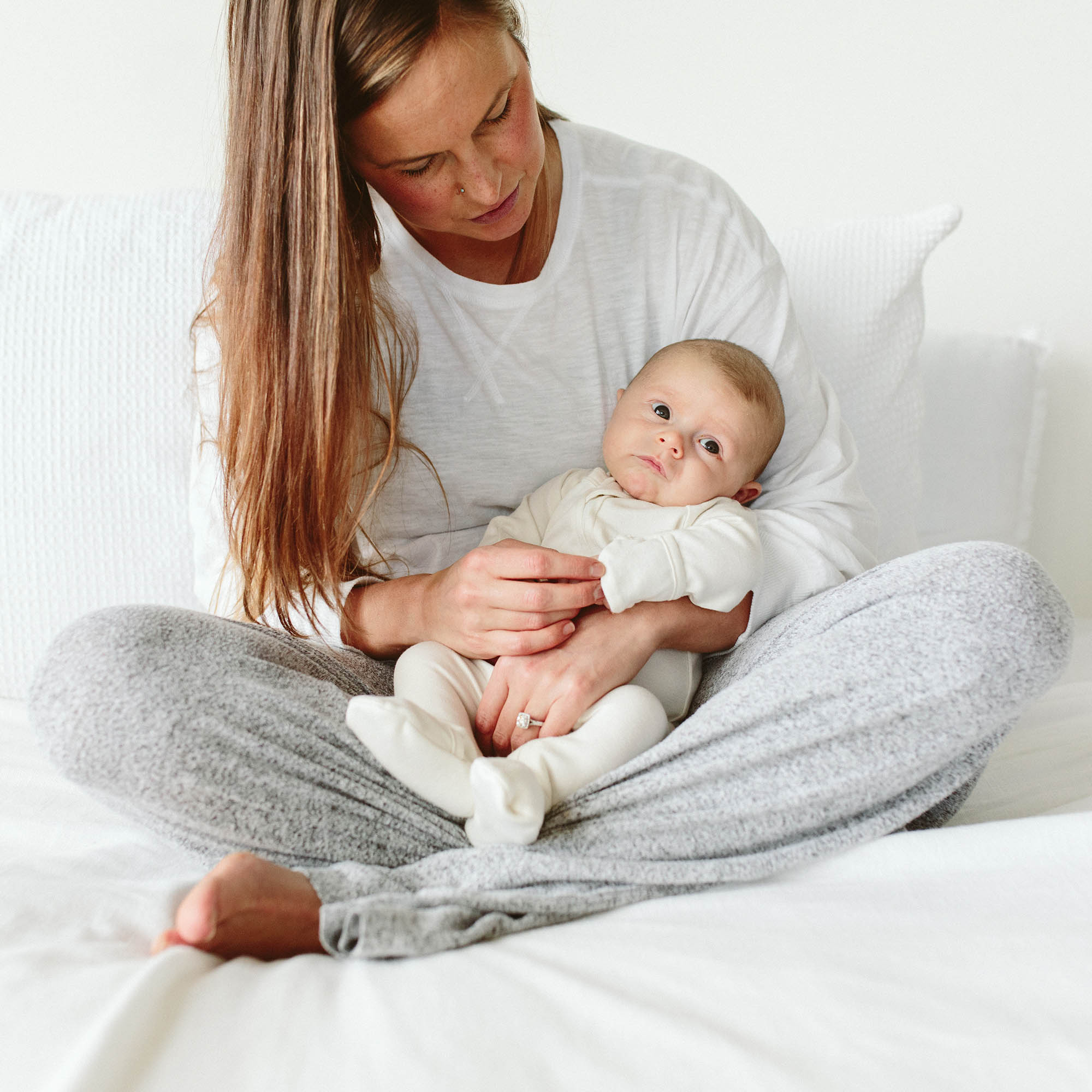 Goumi Kids Organic Sleep and Play Footie Cloud, 36 Months Babylist