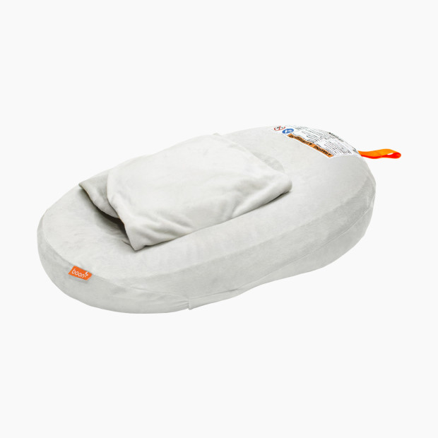 Boon PUFF+ Inflatable Baby Bather - Gray.