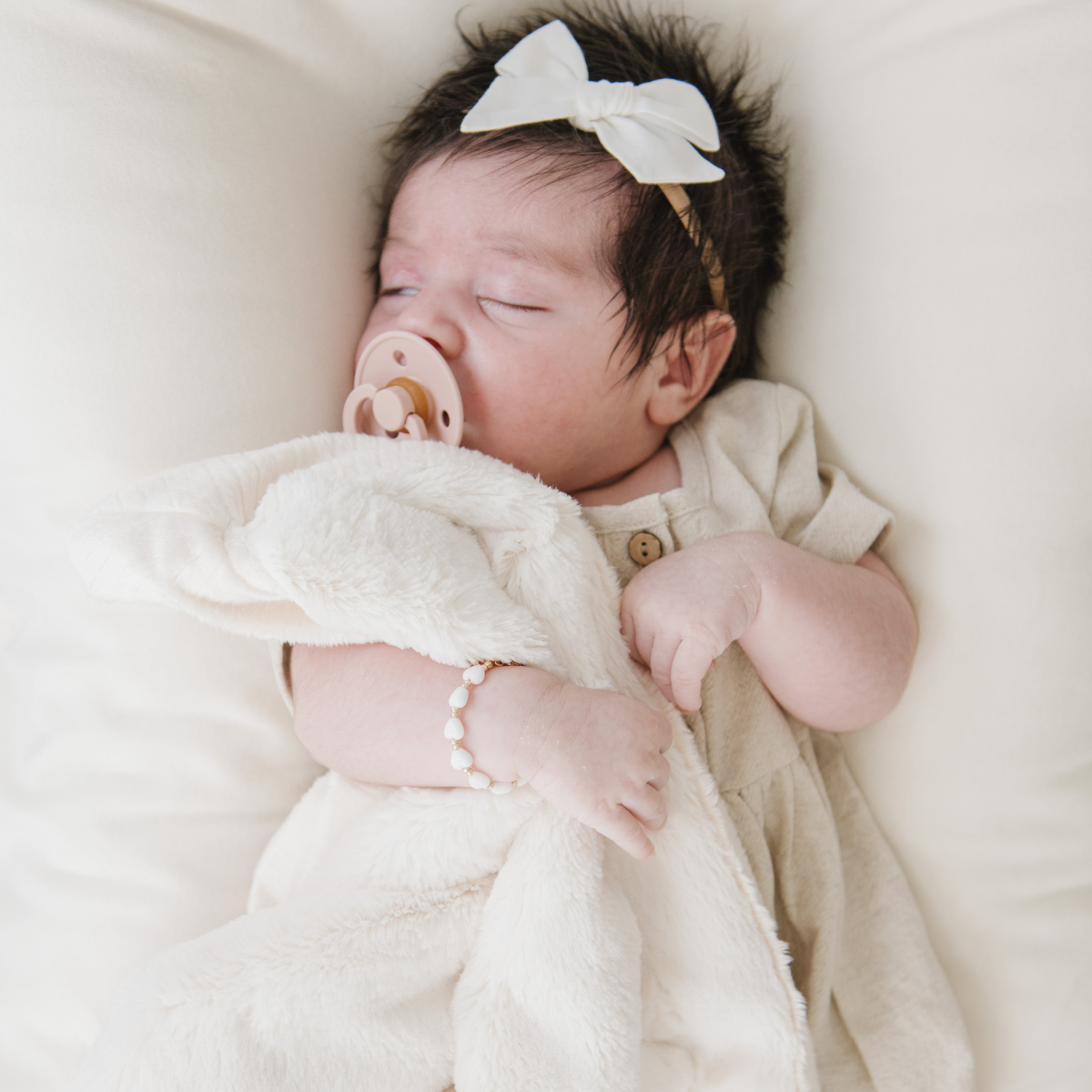 Saranoni Lush Mini Blanket Natural Babylist Shop