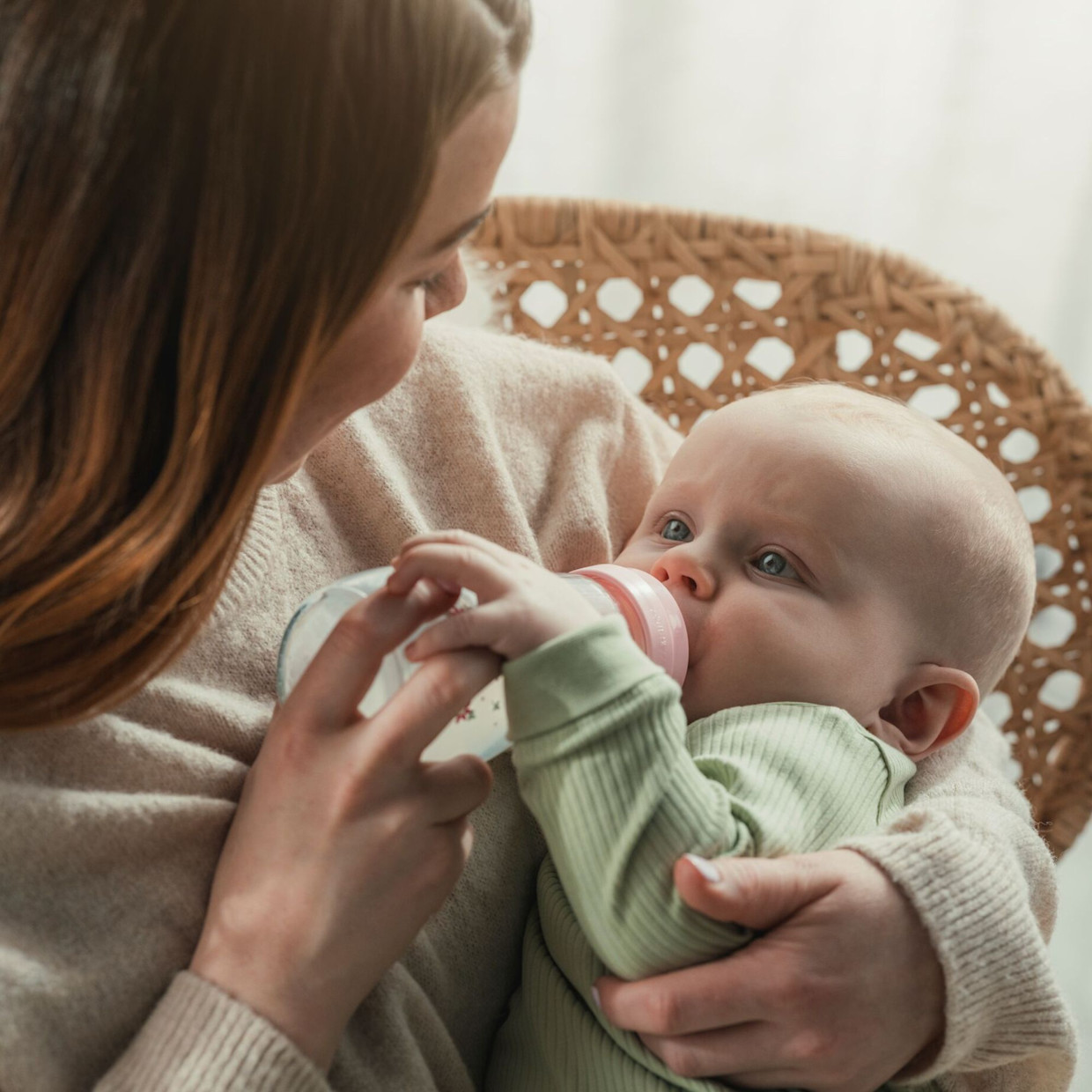 MAM Feel Good Medium Flow Premium Glass Bottle (3 Pack) - 9oz.