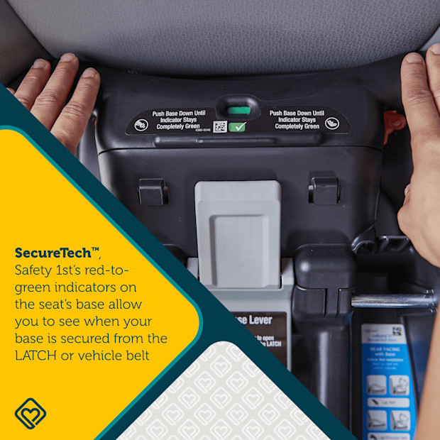 Safety 1st onBoard Insta-Latch DLX Infant Car Seat.