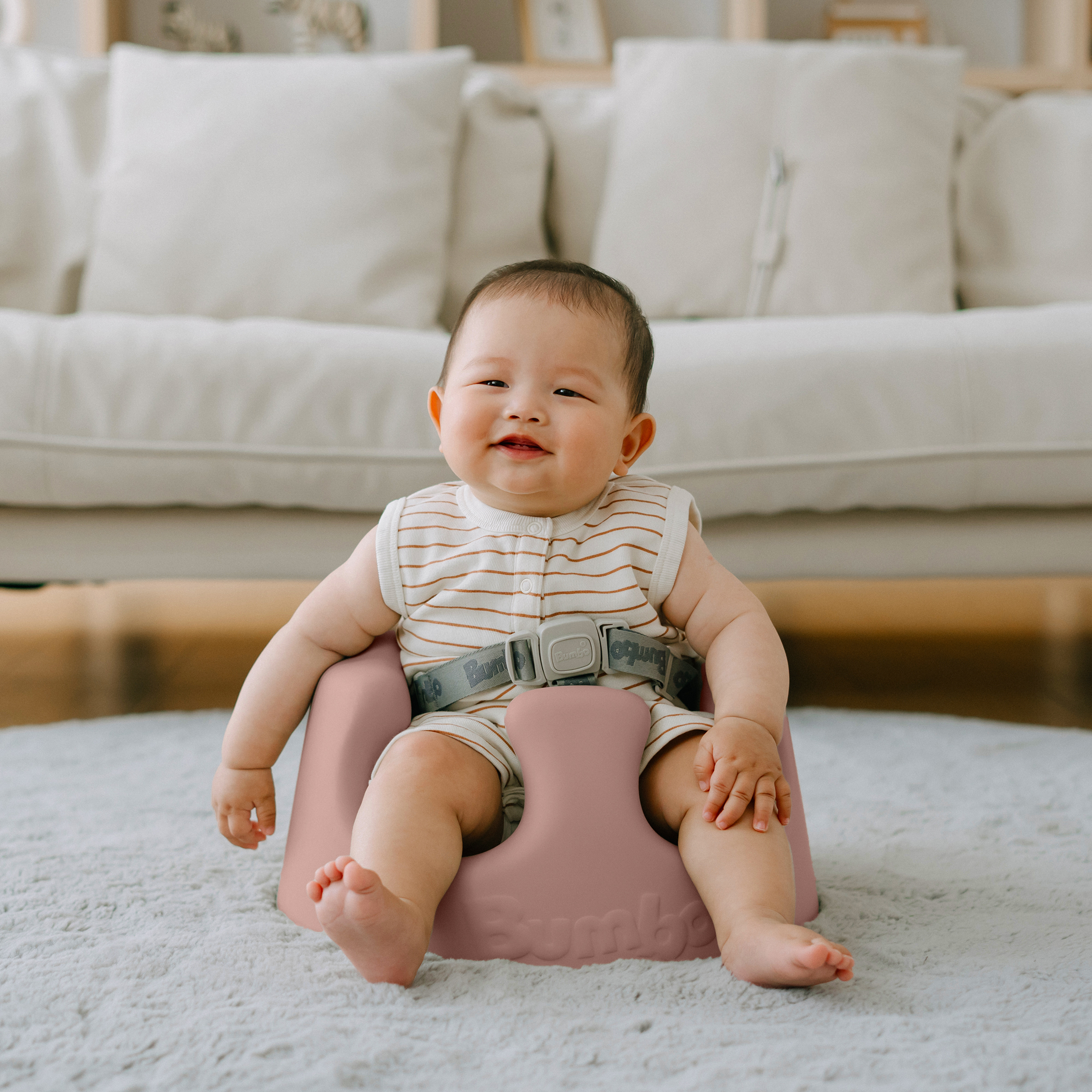 Bumbo Floor Seat PLUS+ - Sonoran Rose.