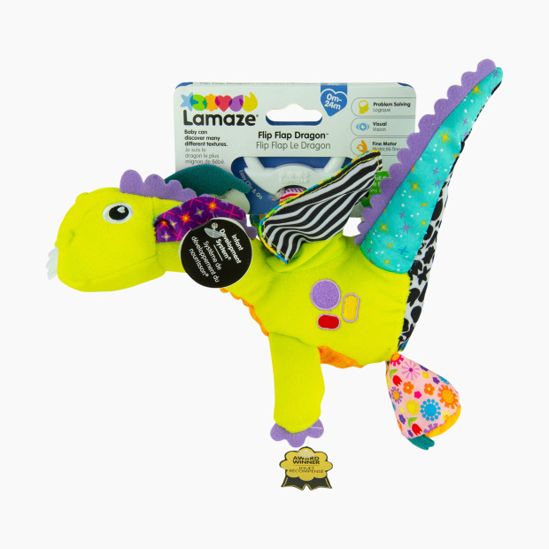 Lamaze Clip & Go Stroller Toy - Flip Flap Dragon.