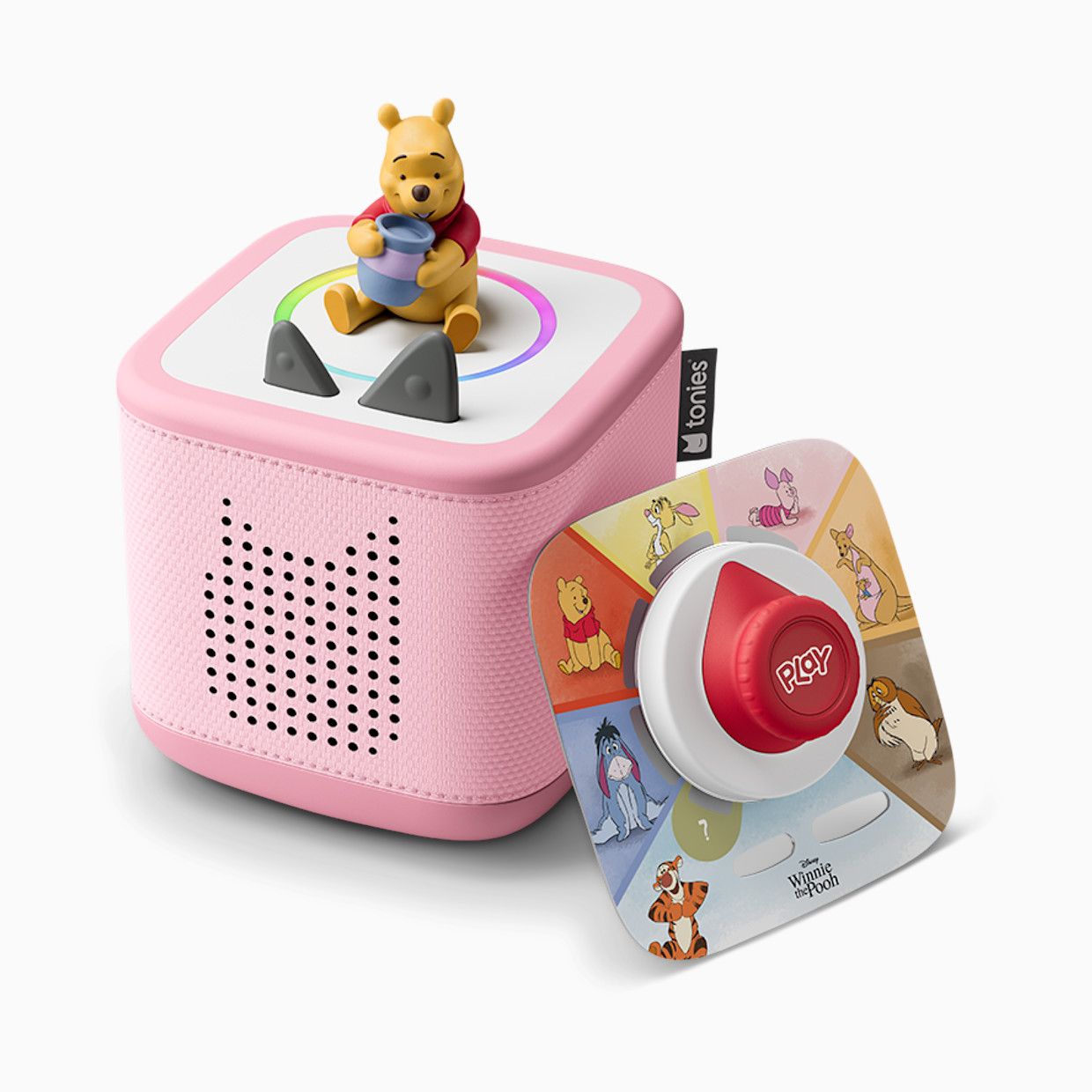 tonies Disney Winnie the Pooh Toniebox 2 Play Set - Cloud Pink.
