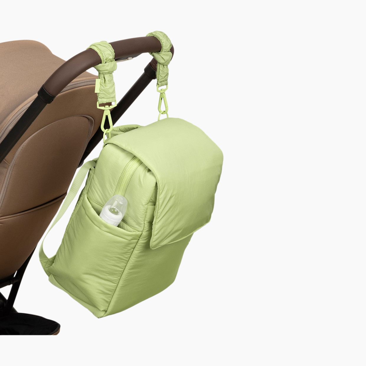 CALPAK Diaper Backpack with Laptop Sleeve - Lime.